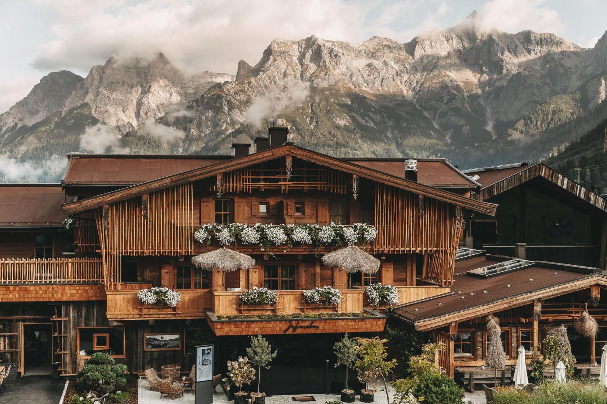 Jufenalm Boho Hotel & Restaurant Мариа-Альм Экстерьер фото