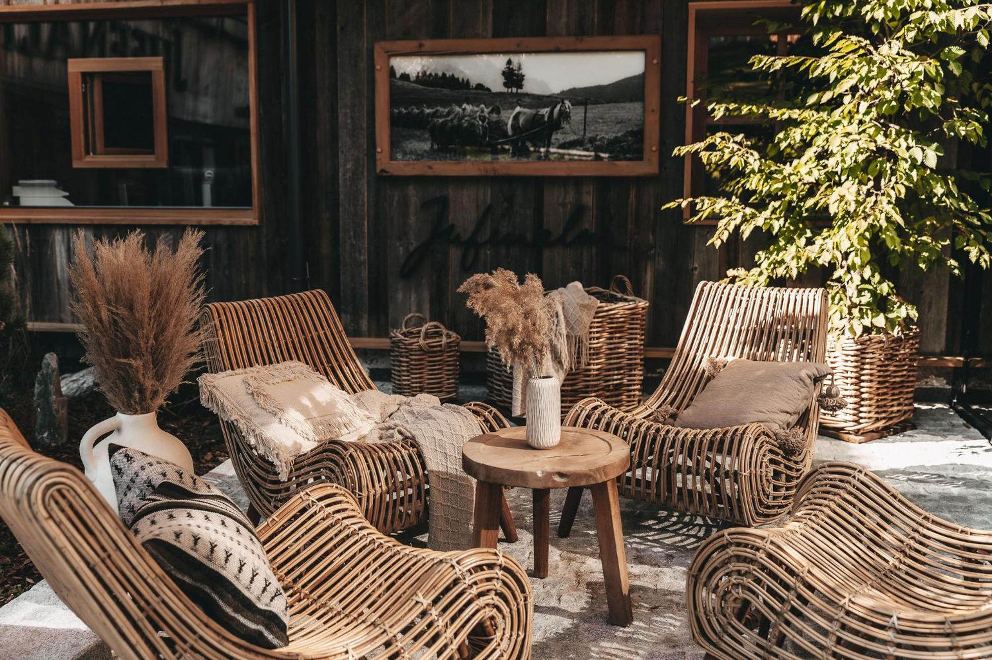 Jufenalm Boho Hotel & Restaurant Мариа-Альм Экстерьер фото